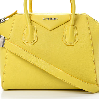 Givenchy Sugar Goatskin Small Antigona Yellow 7 of 12