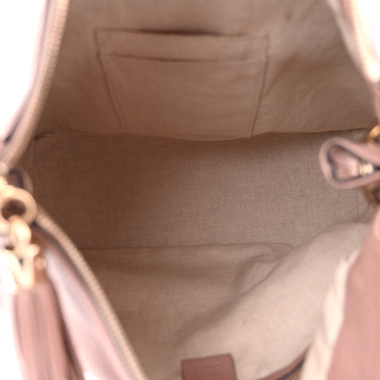 Gucci Pebbled Calfskin Large Soho Hobo Camelia 5 of 10