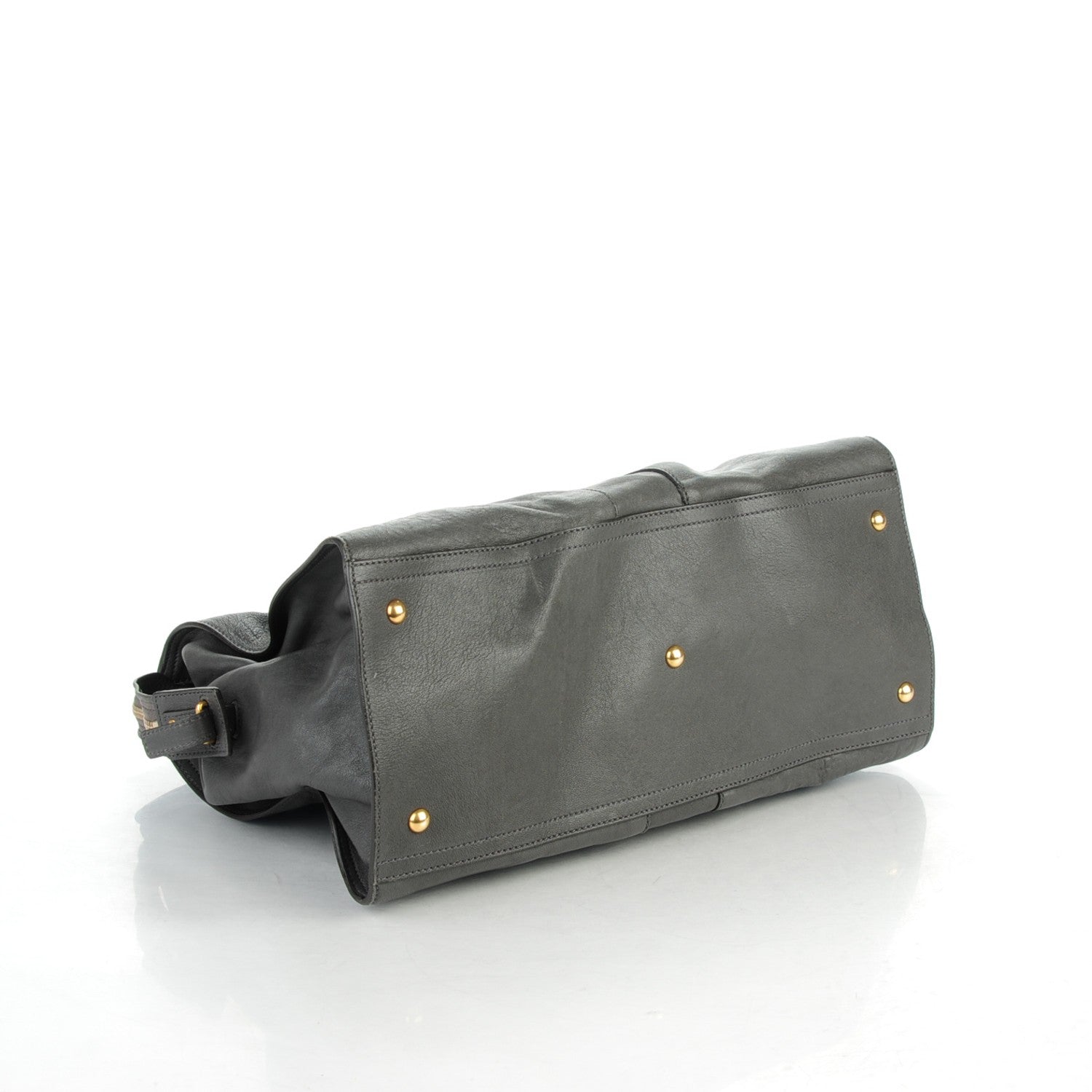 Saint Laurent Sheepskin Large Cabas ChYc Grey 4 of 7
