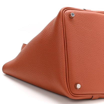Hermes Taurillon Clemence Picotin Lock 18 PM Cuivre 8 of 10