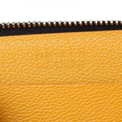 Goyard Goyardine Compact Wallet Black Gold 6 of 7