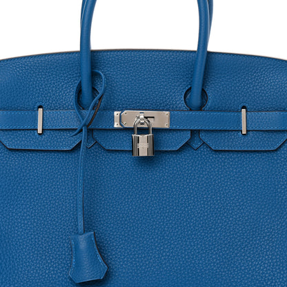 Hermes Togo Birkin 35 Mykonos 8 of 13