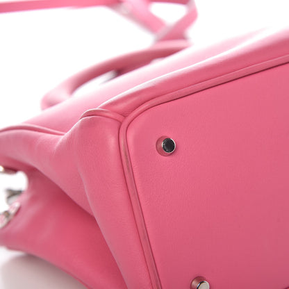 Christian Dior Calfskin Small Diorissimo Tote Pink 11 of 13