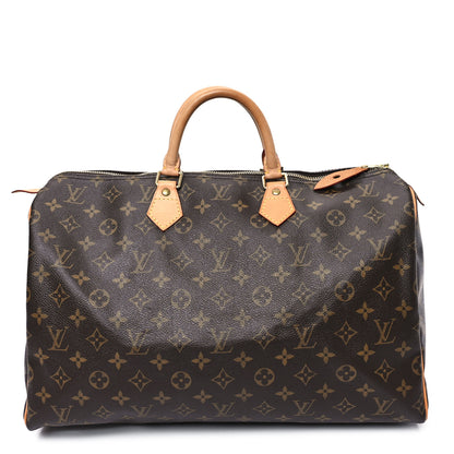 Louis Vuitton Monogram Speedy 40 1 of 11