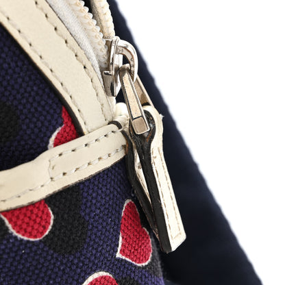 Gucci Canvas Heartbeat Print Childrens Backpack New Wine 14 of 18