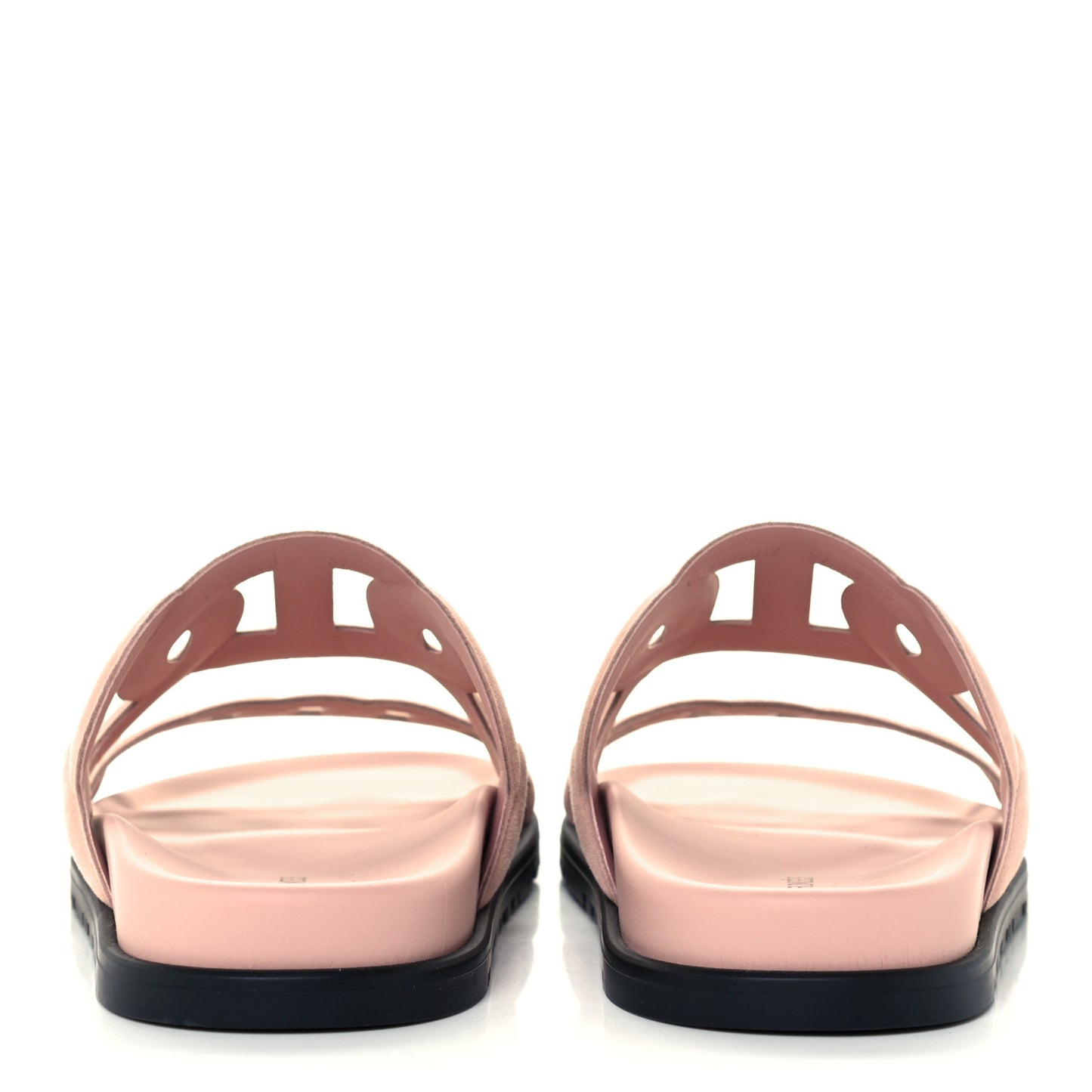 Suede Goatskin Extra Sandals 37 Rose Opaline