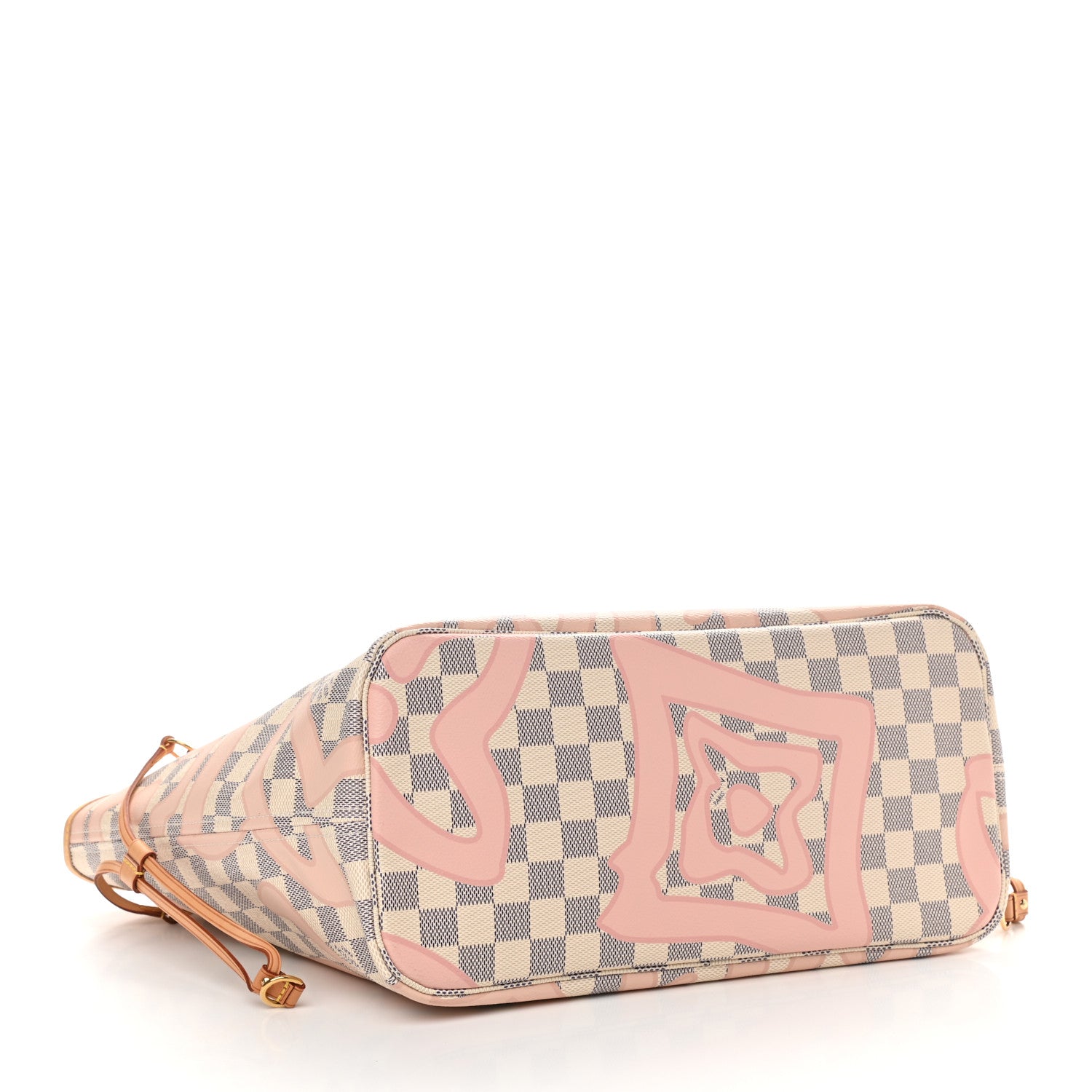 Louis Vuitton Damier Azur Tahitienne Neverfull MM 5 of 11