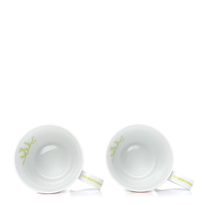 Hermes Porcelain Passe-Passe Mug Set of 2 3 of 4