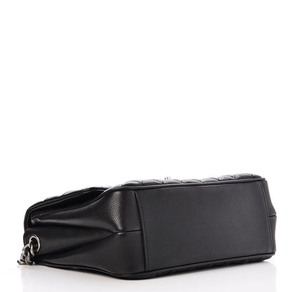 Chanel Caviar Quilted Medium Rock In Rome Single Flap Black 4 of 8