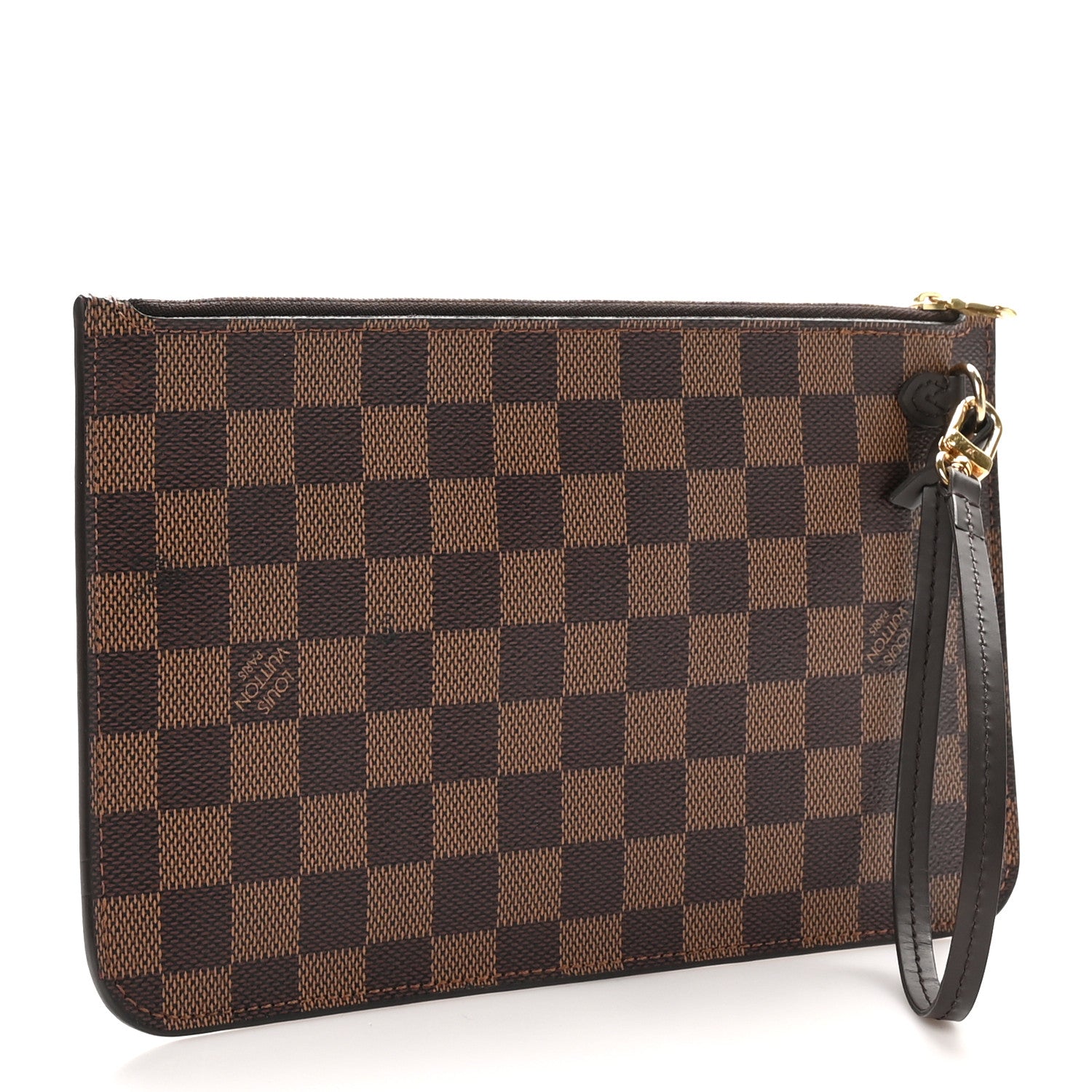 Louis Vuitton Damier Ebene Neverfull MM GM Pochette 3 of 8