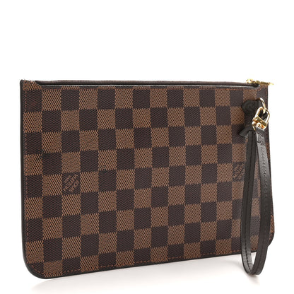 Louis Vuitton Damier Ebene Neverfull MM GM Pochette 3 of 8