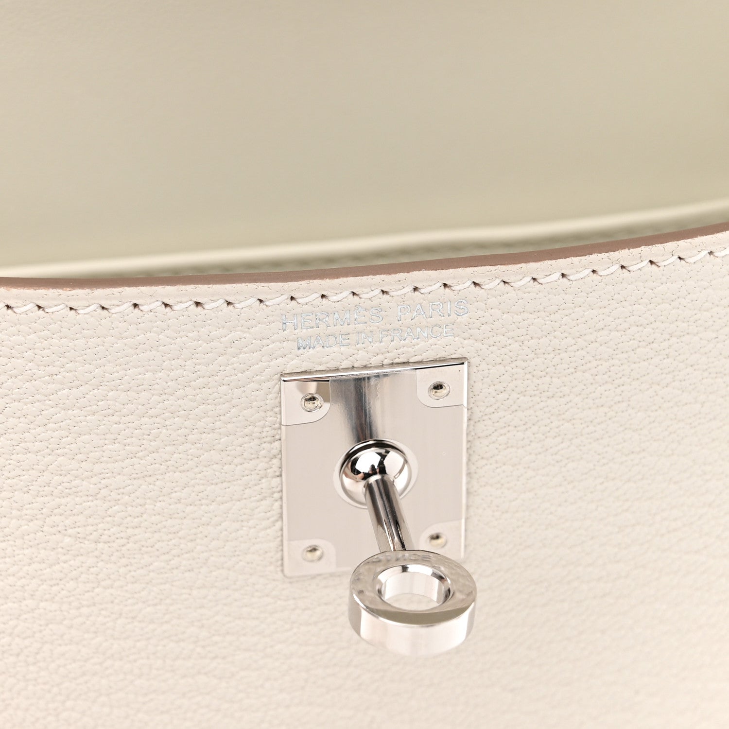 Hermes Chevre Mysore Mini Kelly Sellier 20 Mushroom 6 of 11