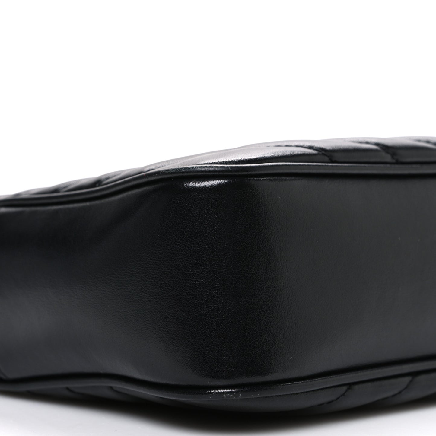 Calfskin Matelasse Monogram Monochrome Lou Camera Bag Black