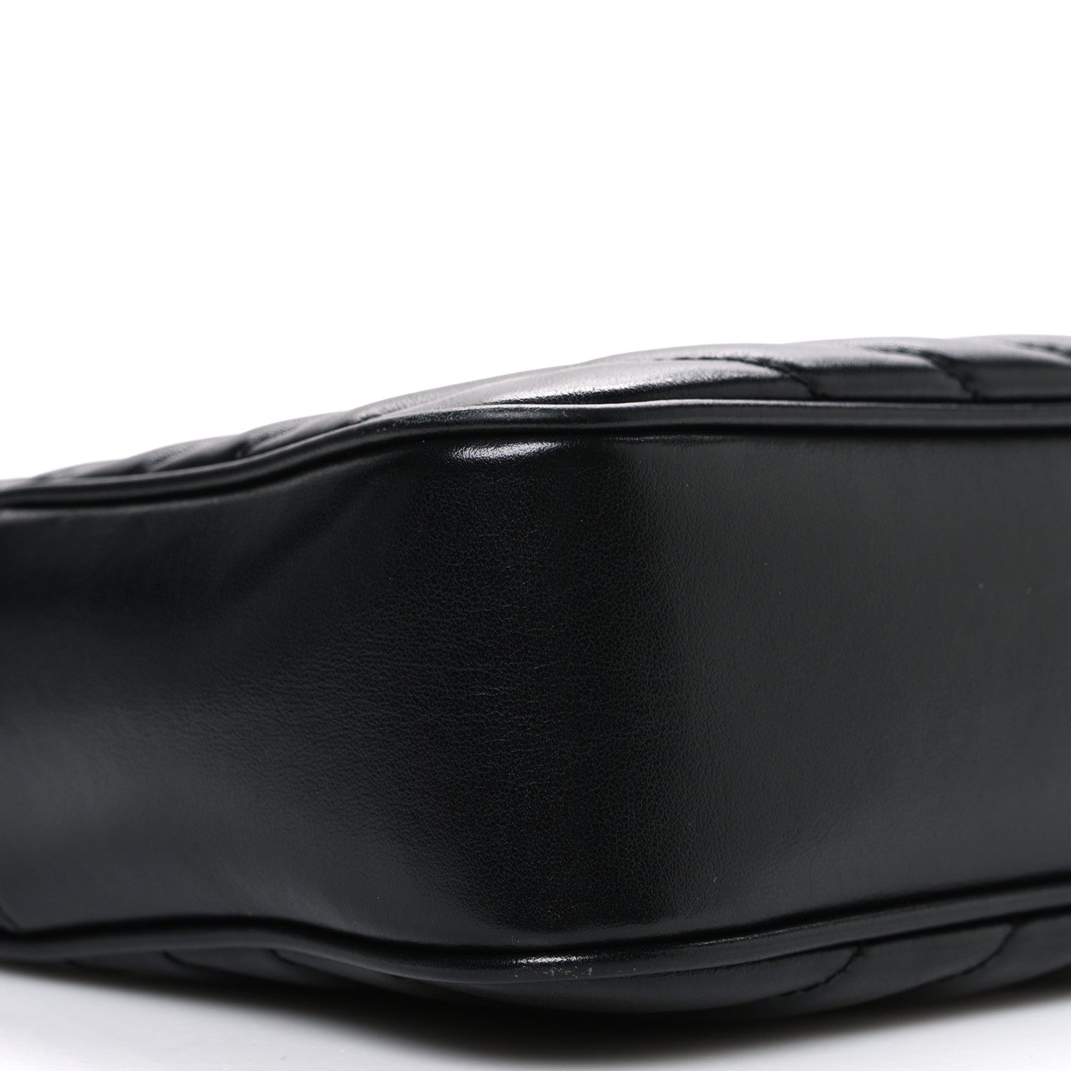 Saint Laurent Calfskin Matelasse Monogram Monochrome Lou Camera Bag Black 9 of 13