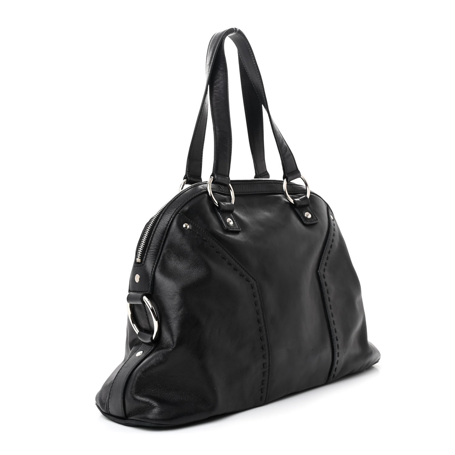 Saint Laurent Calfskin Large Muse Black 3 of 15