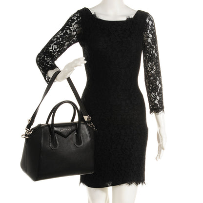 Givenchy Sugar Goatskin Small Antigona Black 2 of 15