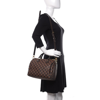 Louis Vuitton Damier Ebene Speedy Bandouliere 25 2 of 11
