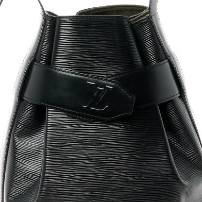 Louis Vuitton Epi Sac D'Epaule Black 7 of 12