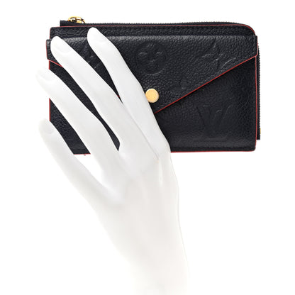 Louis Vuitton Empreinte Recto Verso Card Holder Marine Rouge 2 of 10