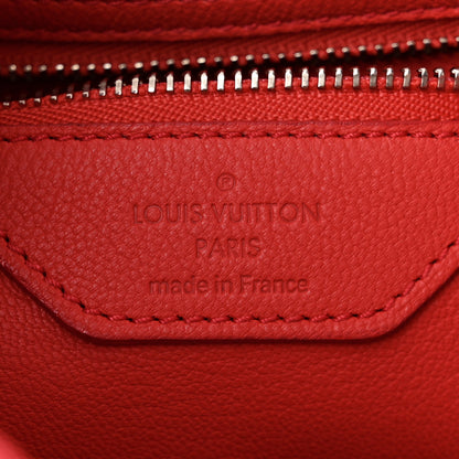 Louis Vuitton Calfskin Bucket Bag  Dark Pink 6 of 15