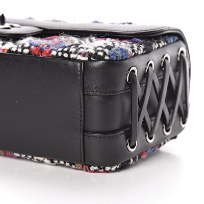 Chanel Tweed Quilted Calfskin Coco Corset Flap Multicolor 11 of 14
