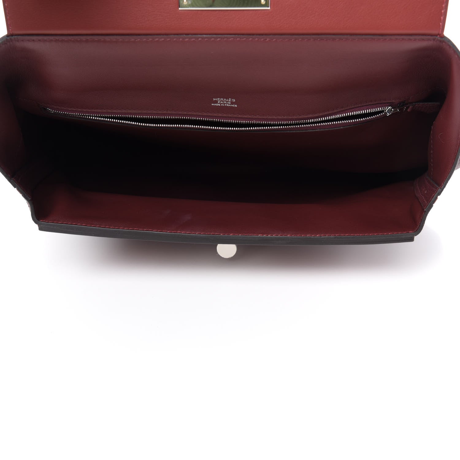 Hermes Togo Swift 24/24 35 Bordeaux Rouge H 5 of 13