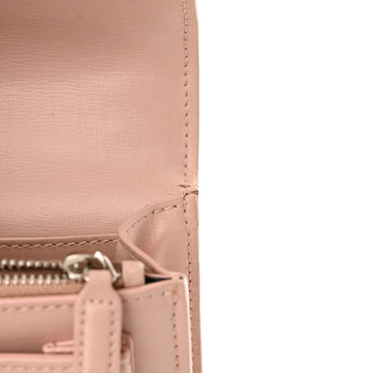 Saint Laurent Calfskin Monogram Sunset Chain Wallet Light Pink 11 of 19