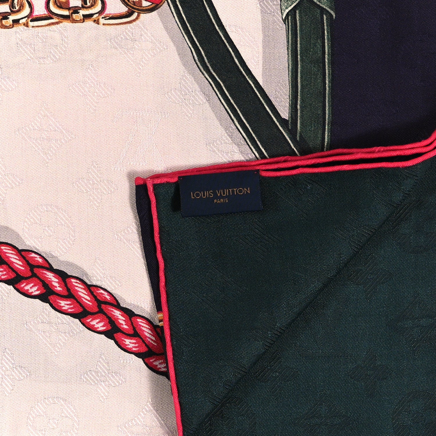 Louis Vuitton Cashmere Silk Handle Me Scarf Multicolor 3 of 4