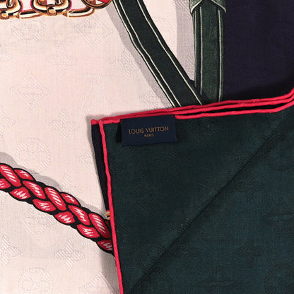 Louis Vuitton Cashmere Silk Handle Me Scarf Multicolor 3 of 4