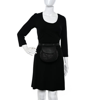 Bottega Veneta Nappa Intrecciato Belt Bag Nero Black 2 of 12