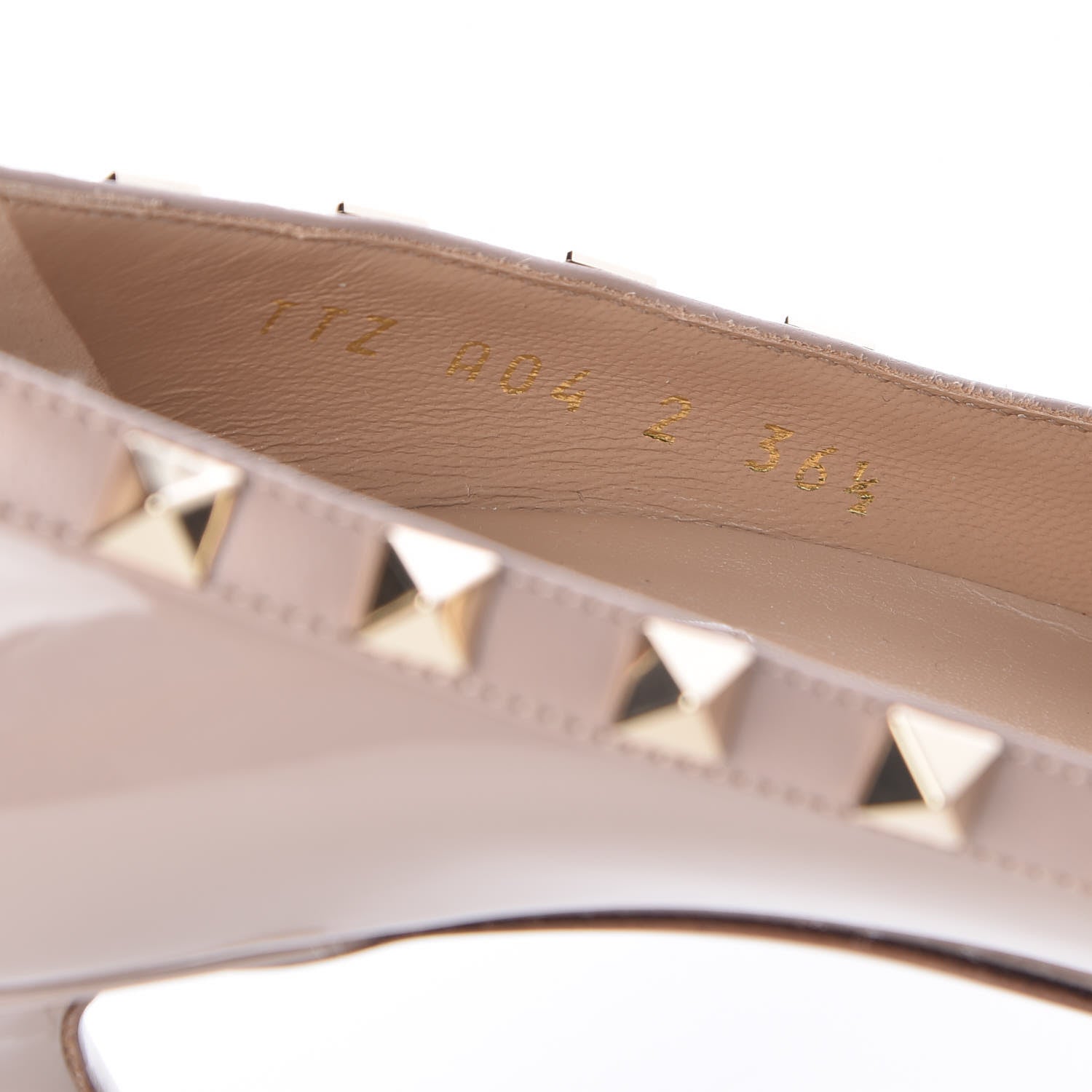 Valentino Garavani Patent Rockstud 85mm Pumps 36.5 Poudre 8 of 8
