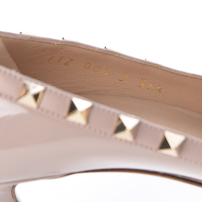 Valentino Garavani Patent Rockstud 85mm Pumps 36.5 Poudre 8 of 8