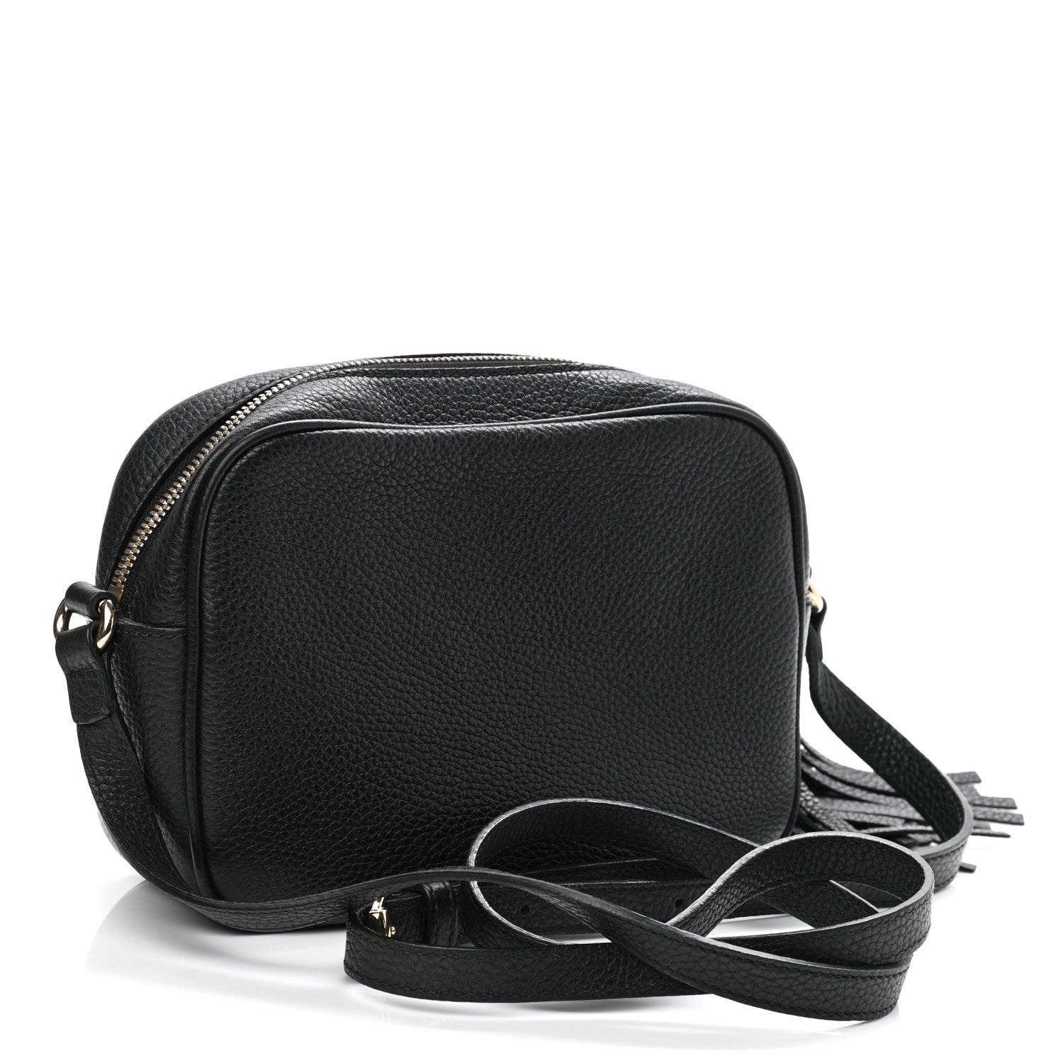Gucci Pebbled Calfskin Small Soho Disco Bag Black 3 of 11