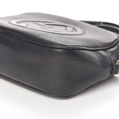 Gucci Pebbled Calfskin Small Soho Disco Bag Black 12 of 13