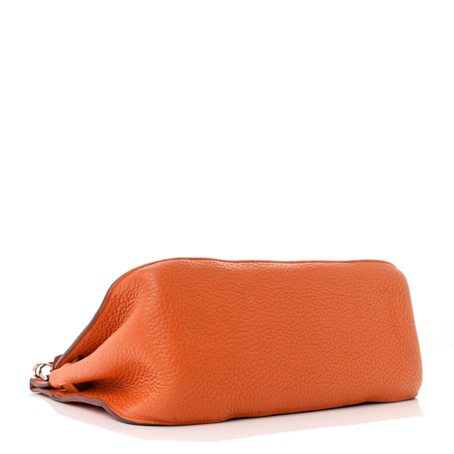 Hermes Taurillon Clemence Jypsiere 28 Orange 4 of 14
