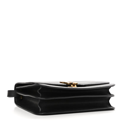 Burberry Grained Calfskin Medium TB Bag Black 4 of 9