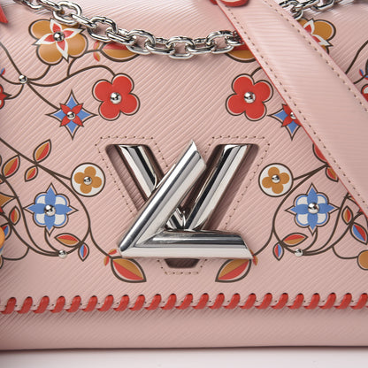 Louis Vuitton Epi Flower Twist Shoulder Bag MM Rose Ballerine 9 of 10