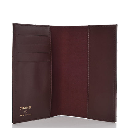 Chanel Lambskin Quilted Passport Holder Black 5 of 8