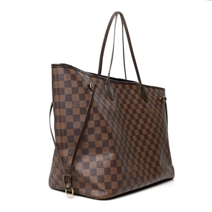 Louis Vuitton Damier Ebene Neverfull GM 3 of 18