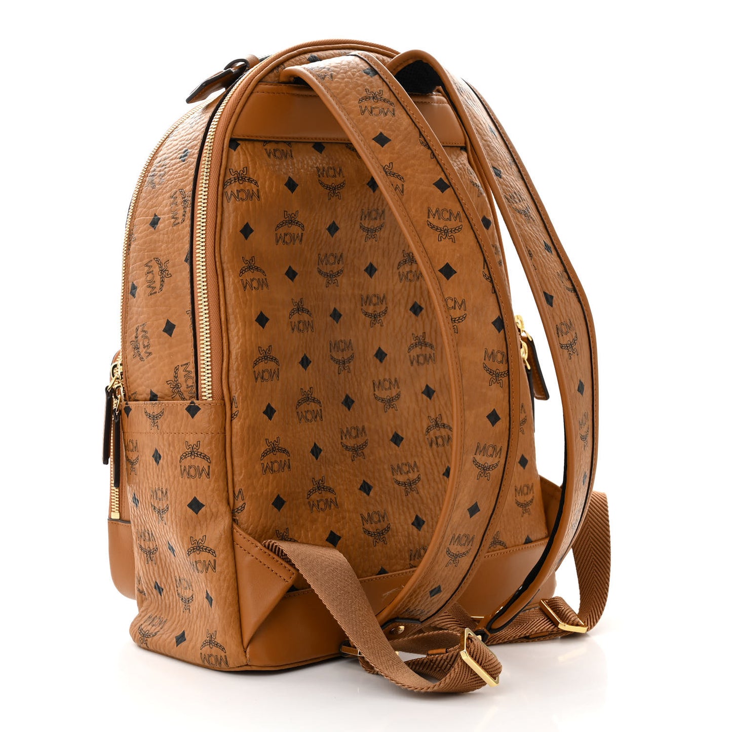 Visetos Medium Stark Backpack Cognac
