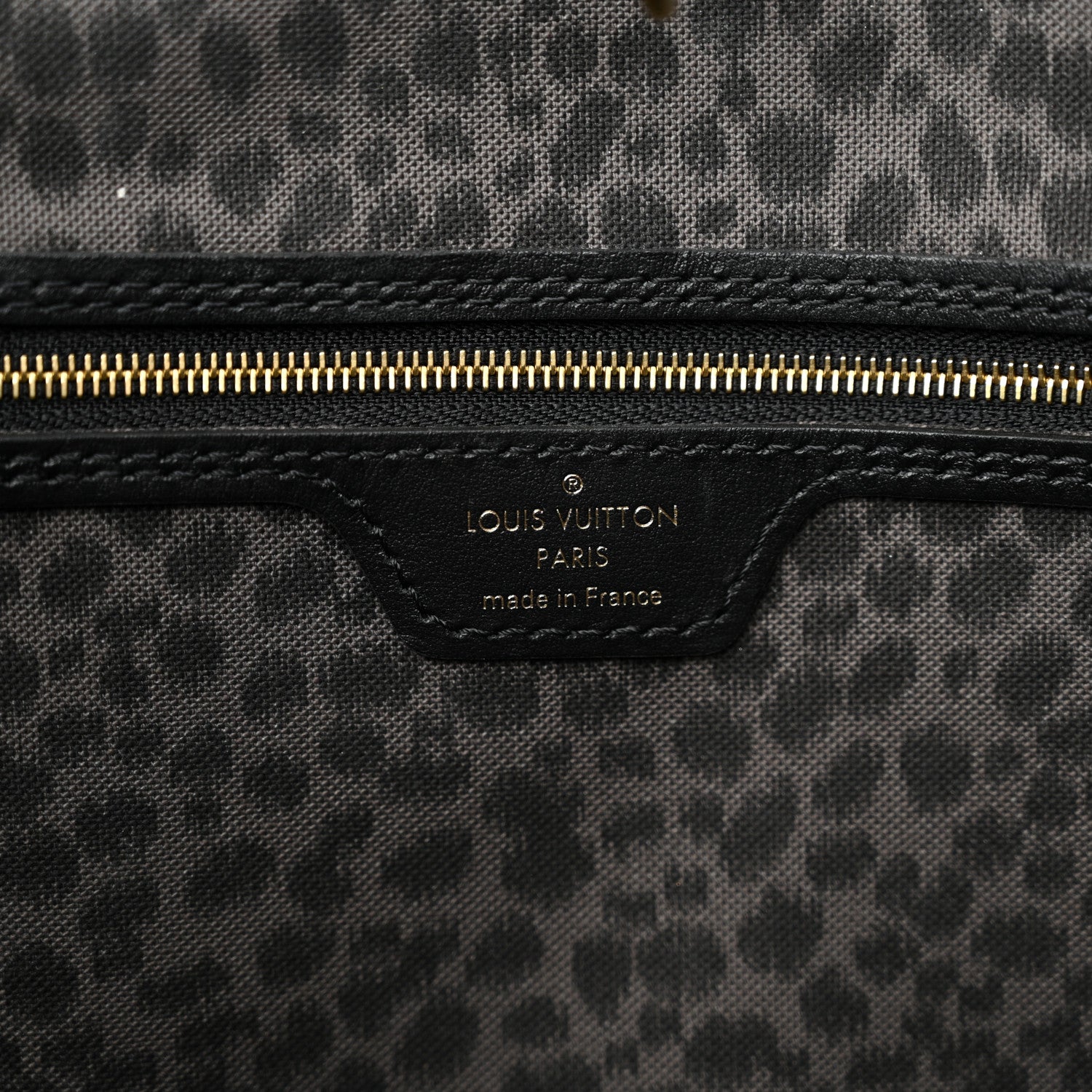 Louis Vuitton Monogram Giant Wild at Heart Neverfull MM Black 7 of 11