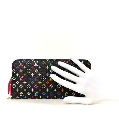 Louis Vuitton Monogram Multicolor Insolite Wallet Black Grenade 2 of 10