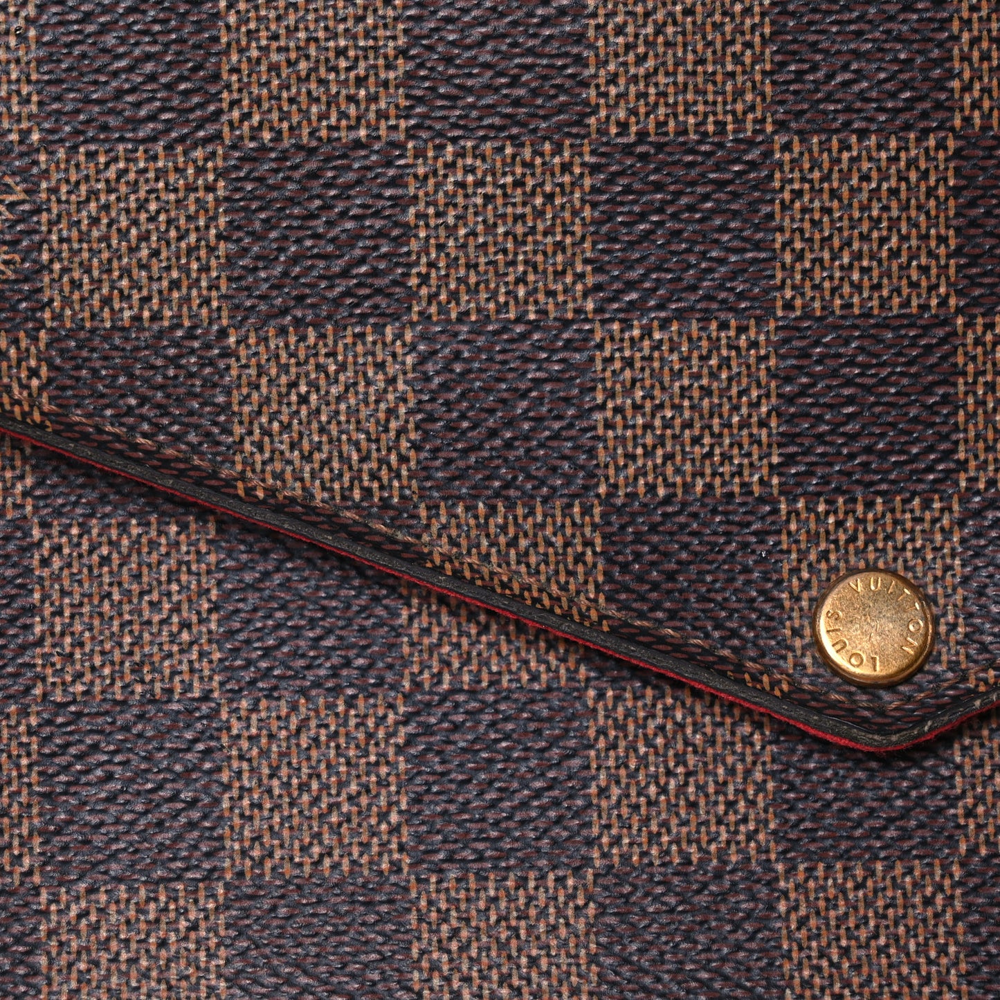 Damier Ebene Pochette Felicie Chain Wallet