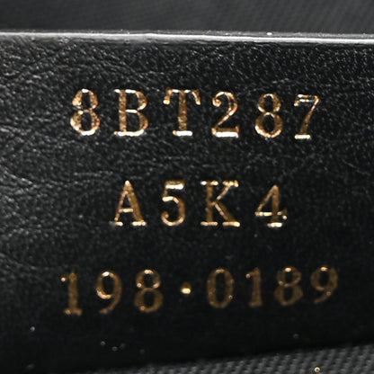 Fendi Glazed Fabric Vitello Century F is Fendi FF 1974 Stamp Patch Camera Case Mogano Panna Black 7 of 11