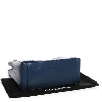Chanel Caviar Grand Shopping Tote GST Blue 4 of 7