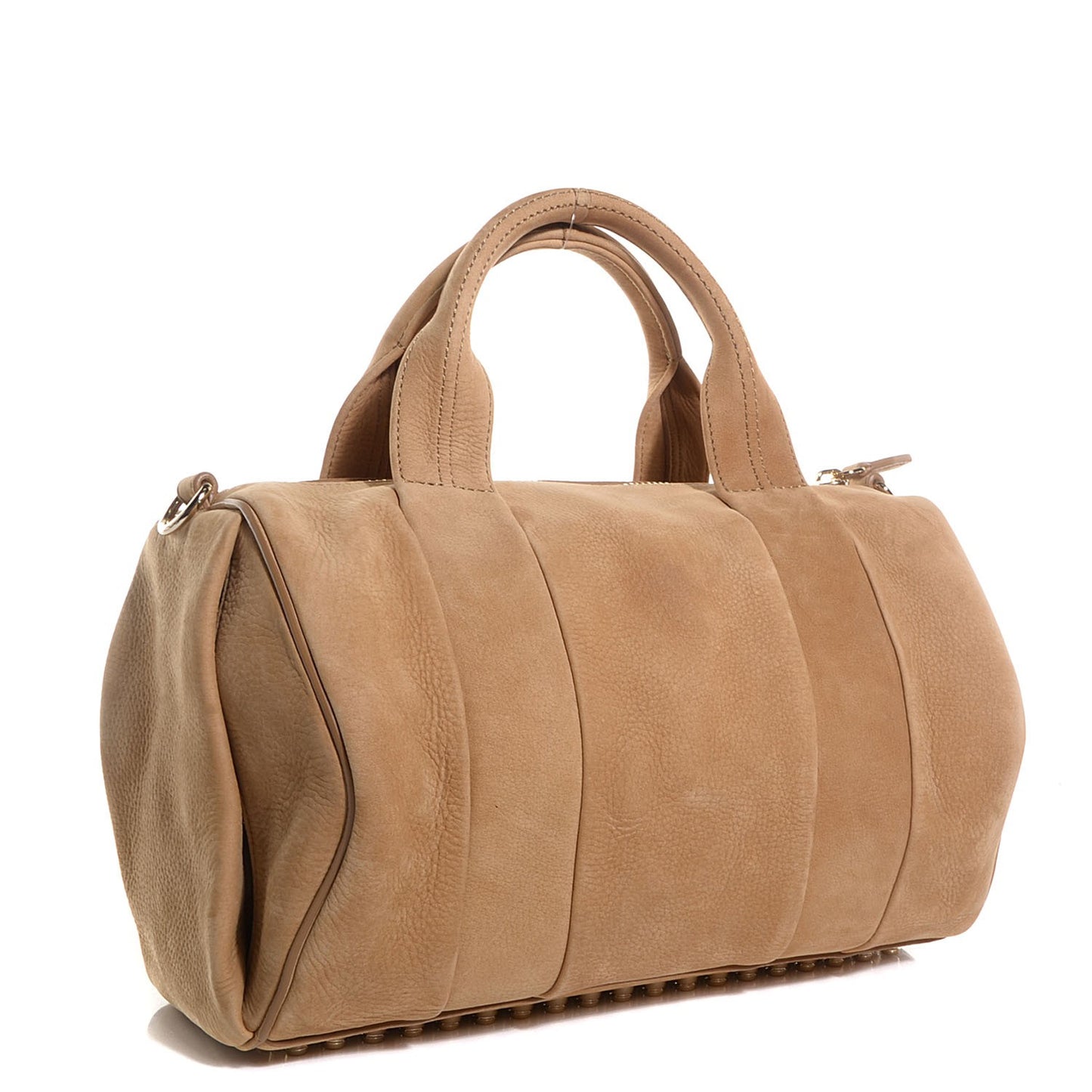 Tumbled Nubuck Rocco Ginger Pale Gold Hardware