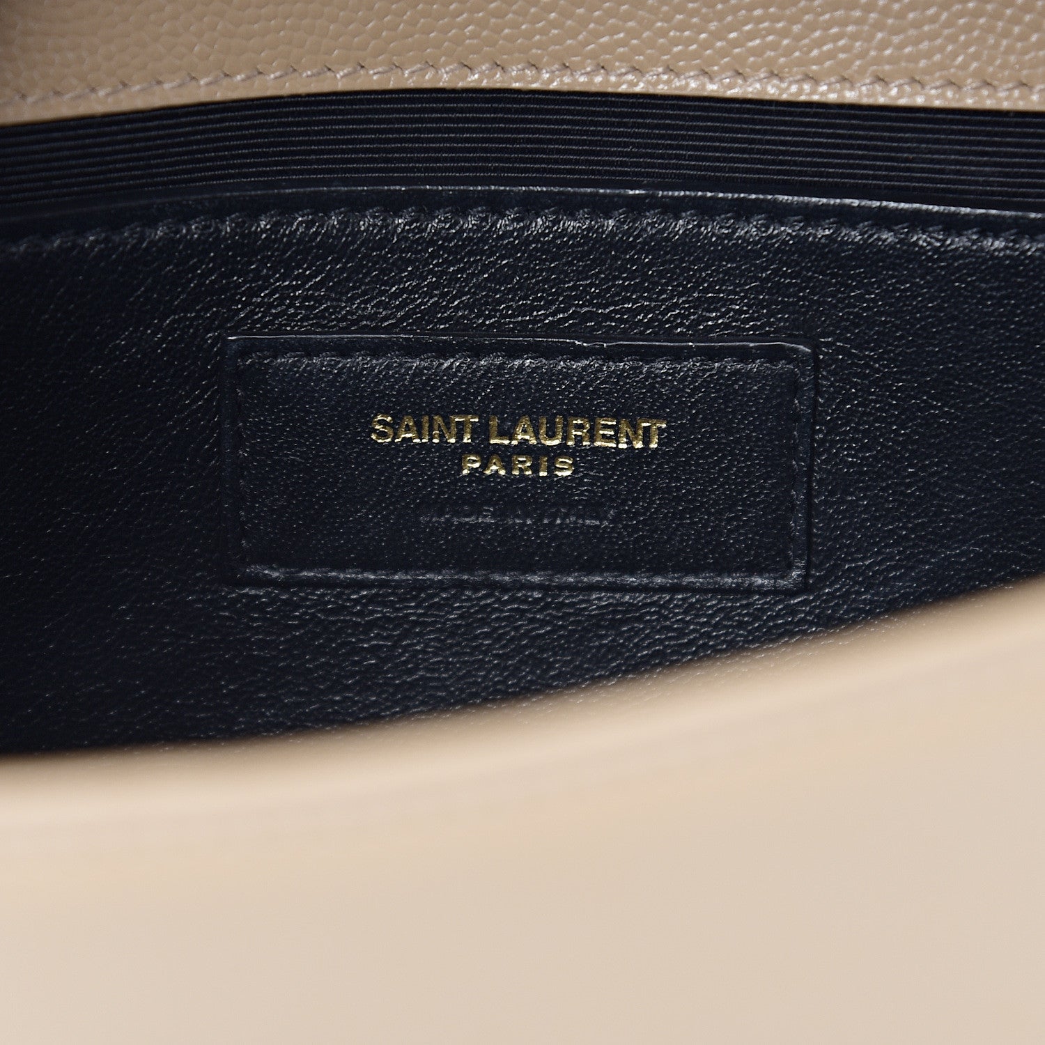 Saint Laurent Grain De Poudre Small Monogram Kate Satchel Nude Powder 6 of 11