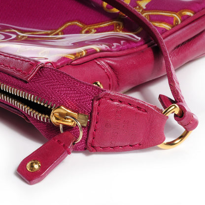 Louis Vuitton Monogram Charms Pochette Accessories Bag Fuchsia 7 of 8