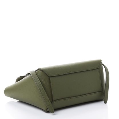 Celine Grained Calfskin Nano Belt Bag Olive 3 of 4