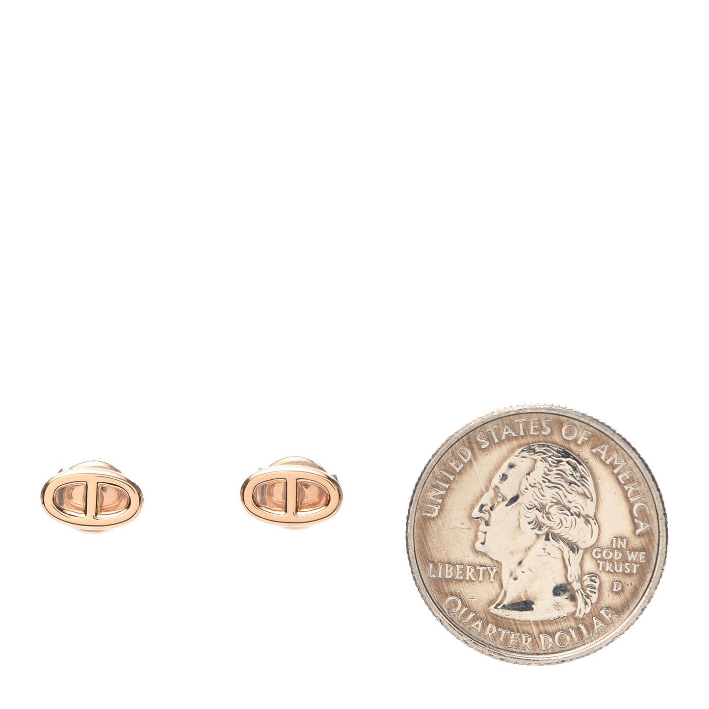 18K Rose Gold TPM Farandole Stud Earrings